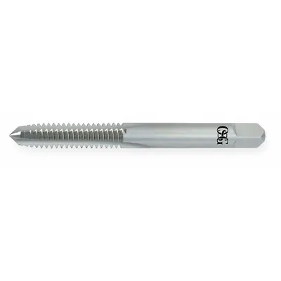 OSG Spiral Point Tap: #0-80 UNF, H1 / 2B-3B, 2 Flute, Plug Chamfer - General Purpose Spiral-Point Taps