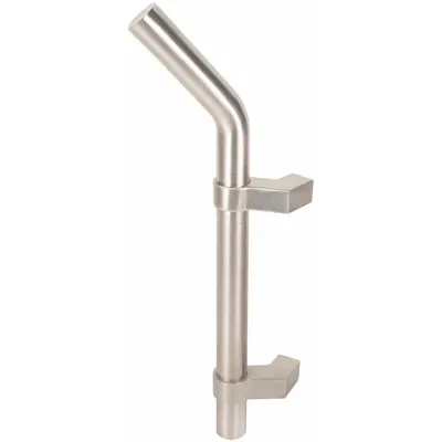 TRIMCO Antimicrobial Door Pull, 19 in Ht, Copper Alloy, Gray, Adjustable - Antimicrobial Door Pulls