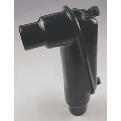 Conduit Outlet Body: LB Body, 3 1/2 in Trade Size, 2 Hubs, 3 cu in Body Capacity, Steel, PVC Coated (MPN PV3500LBD9900). Key specifications — Material: Steel; Finish: PVC Coated; Color: Black.