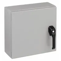 WIEGMANN Enclosure: Steel, 20 in x 16 in x 6 in, NEMA 12/13/3R/4, Solid Cover, Hinged, Painted (MPN N4122016061PTC)