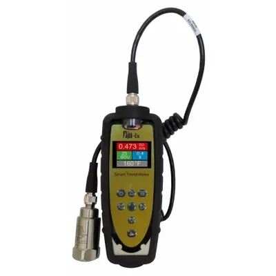 TEST PRODUCTS INTL. Vibration Tester w/ Cert of Calibration: Digital Display, OLED - Standard Vibration Meters