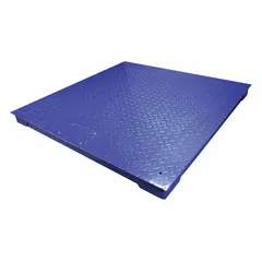 This shipping scale without indicator from ADAM EQUIPMENT has a 2500 lb weight capacity and a readability of 0.2 kg/0.5 lb. The steel weighing surface measures 48 inches deep, providing a platform for weighing heavy freight and industrial packages in warehouse, logistics, and distribution settings.