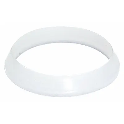 OEM Washer: Plastic, Clear, 1 1/4 in Nominal Pipe Size, Slip, 100 PK - Drain Connecting Nuts, Washers & Gaskets