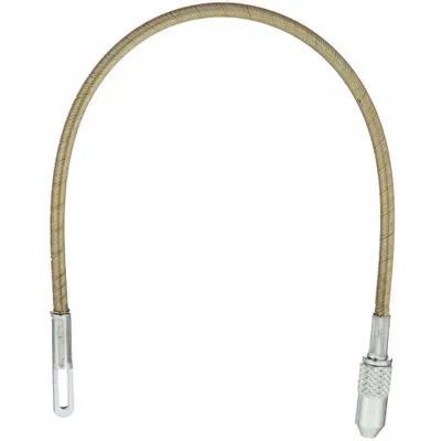 GREENLEE Fish Tape Flexible Leader: Steel, Metal Eyelet End, 400 lb Max Pull - Fish Tape Leaders