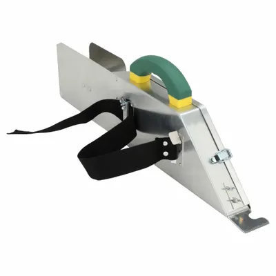 HYDE Banjo Taper: Blade Adj. Adj, Blade Mat. Aluminum, 3 in Blade Wd - Manual Drywall Tapers