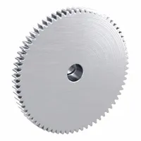 F-Loc Spur Gear: Module m 1, 70 Teeth, 10 mm Bore Dia, Stainless Steel, 20° Pressure Angle (MPN SUSF1-70)