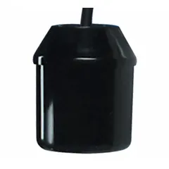 General-purpose tether float switch with narrow-angle design for precise liquid level detection in pump-up applications. Normally closed operation activates pump when liquid rises. Rated 120/230V AC, 5A, 2-wire connection. Requires pipe clamp for mounting. Suitable for sump, sewage, and effluent systems.