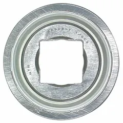 Spherical disc bearing with a square profile, double-sealed and non-flanged design. Bore diameter of 1.18 inches. Spherical outer ring accommodates misalignment. Maximum speed rating of 560 RPM. Suitable for agricultural equipment such as disc harrows and tillage tools.