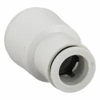 SMC Push-Fit Fitting: 12 mm OD x 16 mm OD Size, Push-to-Connect x Push-to-Connect, Brass, Brass (MPN KQ2H12-16A)