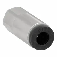 LEGRIS Push-Fit Adapter Fitting: 5 mm Pipe x 4 mm OD Size, Metric x Push-to-Connect, Brass, Silver (MPN 3114 04 19)