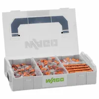 WAGO Wire Connector Kit: 229 Pieces, 24 AWG – 12 AWG Wire Sizes (MPN 887-952)