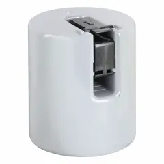 PVC cable weight for float switches, weighing 1.3 lb. Compatible with 14 AWG, 16 AWG, and 18 AWG wire gauges. Used to maintain proper float switch positioning in tanks or sumps, preventing cable drift for consistent level control.