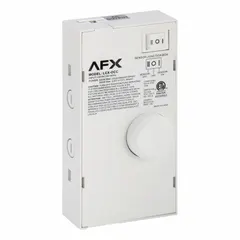 Passive infrared occupancy sensor with quick-connector end for undercabinet lighting. Automates light activation based on motion detection, turning lights on when occupancy is sensed and off when the area is vacant. Suitable for hands-free lighting control in workstations, labs, and maintenance areas.