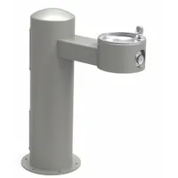 ELKAY Drinking Fountain: Freestanding, 36 11/16 in Ht, 14 in Dp, 31 in Overall Wd, ADA Compliant (MPN LK4410GRY)