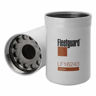FLEETGUARD Automotive Oil Filter: B7322, LF16243, 3 7/8 in Overall Ht, 6 in Overall Lg - Spin-On Oil Filters