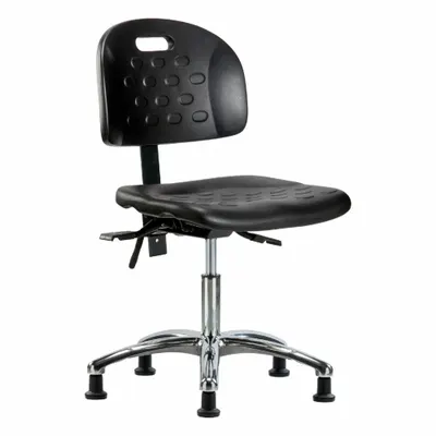 OEM APPROVED VENDOR Polyurethane Lab Chair, Armless, Height Range 17 3/4 to 23 in - Polyurethane Lab Chairs
