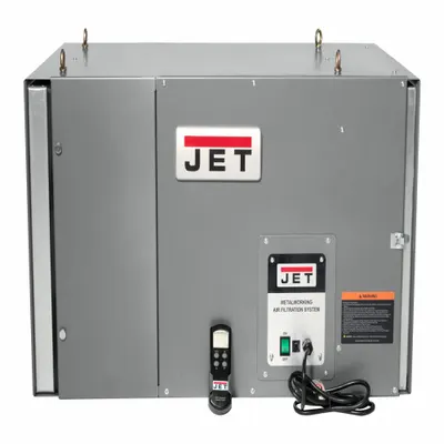 JET Metalworking Air Filtration System: 115V - Metalworking Air Filtration Systems