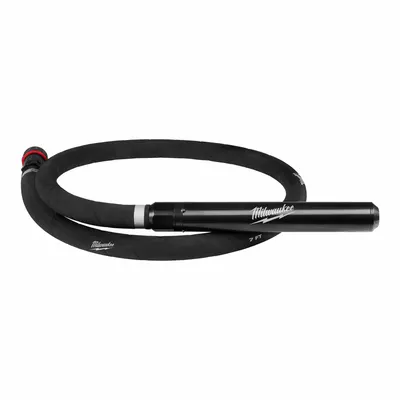 MILWAUKEE Vibrator Whip: MXF372-2XC/MXF372-2XCB, 7 ft Overall Lg, 1 3/4 in Overall Wd - Replacement Shafts for Concrete Vibrators