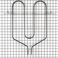 Genuine GE replacement broiling element for ovens. Provides high heat from above for browning and cooking food. Suitable for use in compatible GE ovens in residential and commercial kitchens