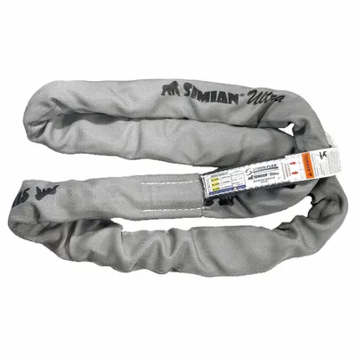 STREN-FLEX High Performance Roundsling: Type 5, Aramid, Nylon, 6 ft Sling Lg - High-Strength Abrasion-Resistant Endless Round Slings