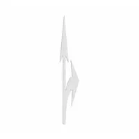 RAE Preformed Thermoplastic Pavement Markings: Right Elongated Combo Arrow, White, 20 ft Lg, Whites (MPN PR-TH-3562)