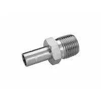 HAM-LET Compression Fitting Adapter: 8 mm OD x 1/4 in Pipe Fitting Size, Tube x MNPT (MPN 739LM SS 8 MMX 1/4)