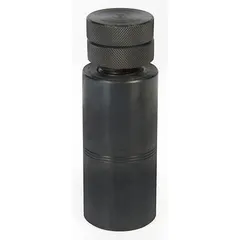 Machine leveling jack screw with a height range of 4.92 in to 9.45 in. Includes a height locking ring to secure the set position. Used for leveling and stabilizing industrial machinery, equipment, and workbenches.
