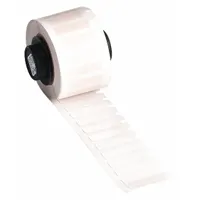 Pre-Cut Label Stock Roll: 1/4 in x 29/32 in, Acrylic, Aggressive Adhesive/Permanent Adhesive (MPN PTL-13-423)