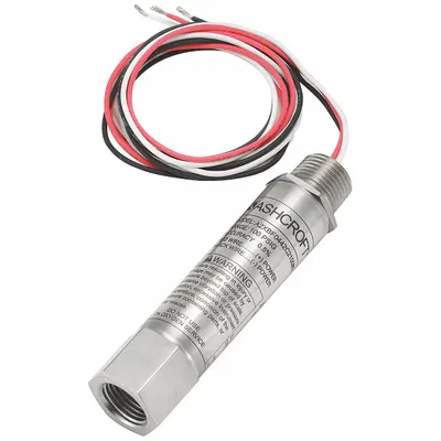 ASHCROFT Pressure Transmitter: 0 psi to 500 psi, 4 to 20mA DC, Cable & Wire Leads - Explosion-Proof with Conduit Connection & Wire Leads