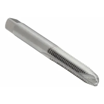 CLE-LINE Spiral Point Tap: #0-80 UNF, H2 / 2B, 2 Flute, Plug Chamfer, High Speed Steel (MPN C00775) - General Purpose Spiral-Point Taps