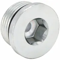 PARKER Plug: Plug, Steel, Threaded, 5,500 psi (MPN 14 HP5ON-S)