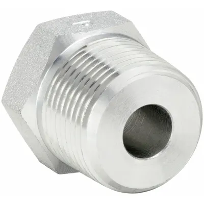 PARKER Metal Pipe Straight: 2 in x 1 in, Male NPT Threaded x Female NPT Threaded - Threaded High-Pressure Pipe Fittings
