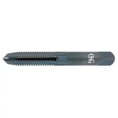 OSG Straight Flute Tap: #6-40 UNF, H2 / 2B-3B, 2 Flute, Plug Chamfer - General Purpose Hand Taps