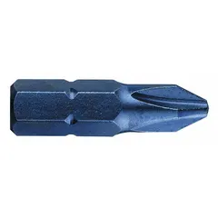 This WESTWARD insert bit is a #2 Phillips (PH2) type with a standard hex shank, designed for driving Phillips-head screws. It is supplied in a 50-pack for use in assembly, maintenance, and repair tasks with power tools or hand drivers. The imperial PH2 bit size ensures compatibility with common screw heads.