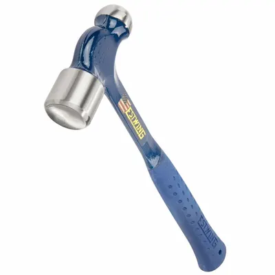 ESTWING E3-32BP Ball Peen Hammer, 32 oz, 1 5/8 in Face, 14 in Overall Length - Standard Ball-Peen Hammers