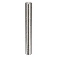 Round aluminum standoff with female threads on both ends, plain finish. Overall length 2 inches. Used for spacing and mounting components in assemblies where electrical isolation or precise separation is required. Supplied in a 10-pack