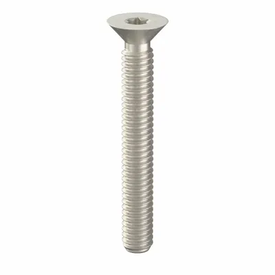 TAMPER-PRUF SCREW Tamper Resistant Screw: #8-32 Thread Size, 1 1/4 in Lg, Stainless Steel - Flat Head Tamper-Resistant Machine Screws