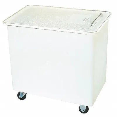 CARLISLE Bulk Ingredient Bin with Sliding Lid, 144 qt, White - Bulk Ingredient Bins