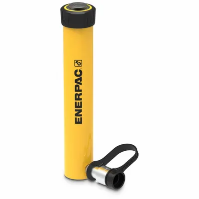 ENERPAC Hydraulic Ram: Single Acting, 10 ton Nominal Capacity, 10 in Nominal Stroke Lg - General Purpose Rams