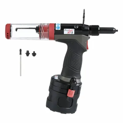 POP AVDEL Air Riveter: 1 in Stroke Lg, 2,320 lbf Pulling Force - Air-Powered Blind Rivet Installation Tools