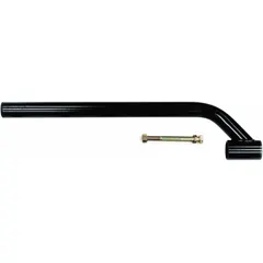 This steel fender mounting kit is used to attach fender flares to equipment such as trailers, trucks, and heavy machinery. The steel construction provides a secure mounting solution for industrial applications.