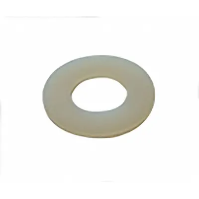 OILITE Thrust Washer: 1 1/2 in Bore, UHMW Polyethylene, 3 in OD, 0.125 in Thick - Food-Grade Plastic Thrust Washers