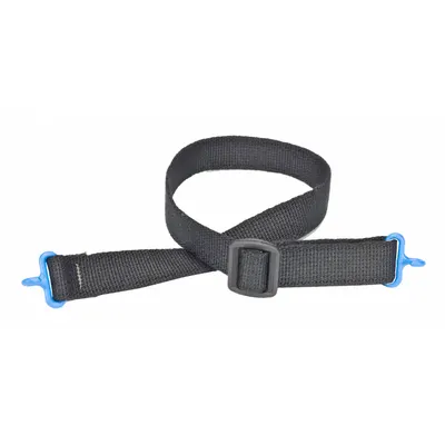 MSA Chin Strap: MSA Hard Hats, 2 Attachment Points, Nomex, Black - Chin Straps