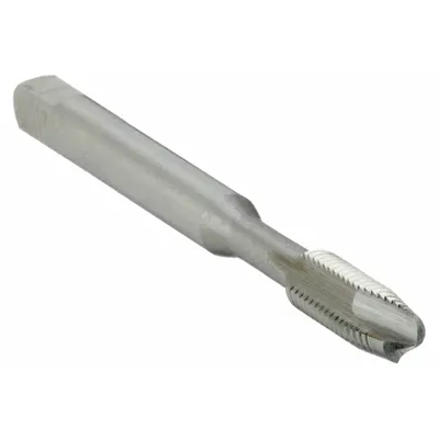 CHICAGO-LATROBE Spiral Point Tap: 1/4"-28 UNF, H3 / 2B, 2 Flute, Plug Chamfer - Low-Shear Spiral-Point Taps