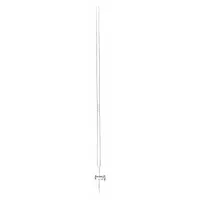 APPROVED VENDOR Straight Bore Buret: 50 mL, A, 820 mm, ±0.05 mL, 0.1 mL Inc, Glass, Closure Included
