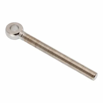 AMPG Fixed Rod End: Stainless Steel, Plain, 5 in Hole Center-to-End Lg, Right Hand - Stainless Steel Male Threaded Fixed Rod Ends