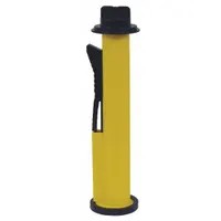 This black replacement spout is designed for use with Scepter gas cans. It enables controlled fuel dispensing from compatible containers. The accessory type spout facilitates safe pouring without spills or leaks