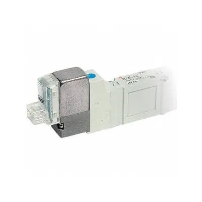 SMC Solenoid Air Control Valve: SY7000 Series, Single Solenoid, Five-Way / Two-Position - SMC SY Series Directional Control Valves