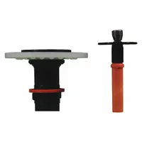 AMTC VALVE Diaphragm Assembly: Toilets, Plastic, 0.13 gpf Gallons per Flush (MPN DI-SRKH-U18)