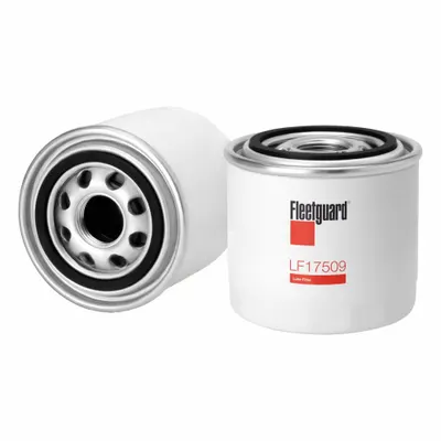 FLEETGUARD Automotive Oil Filter: B7499, LF17509, 4 5/8 in Overall Ht, 16 in Overall Lg - Spin-On Oil Filters